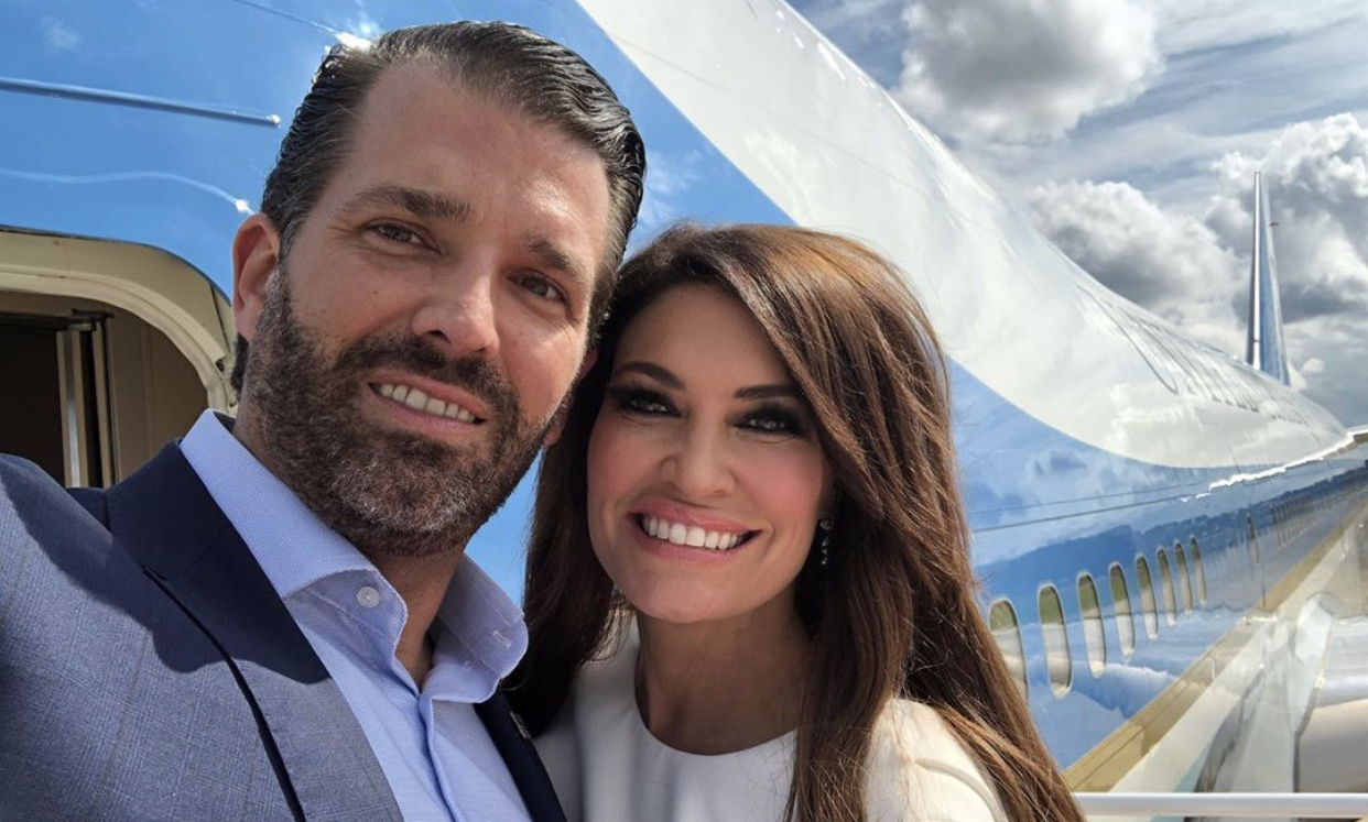 Donald Trump Jr. and Kimberly Guilfoyle