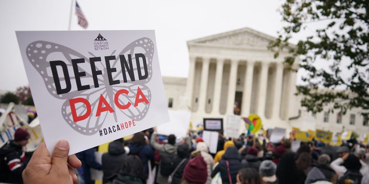 DACA program supporters