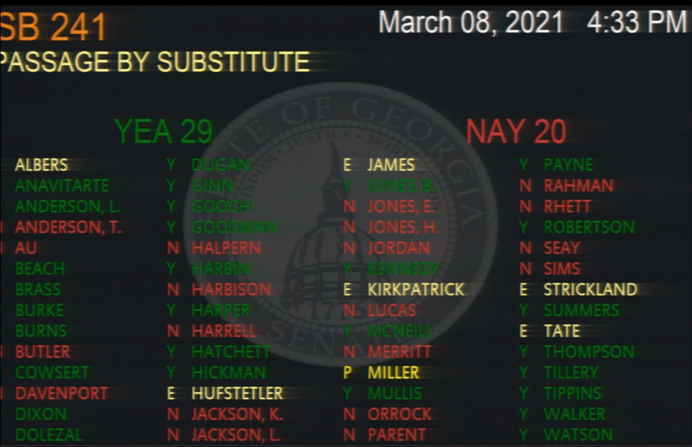 Georgia Senate Bill 241