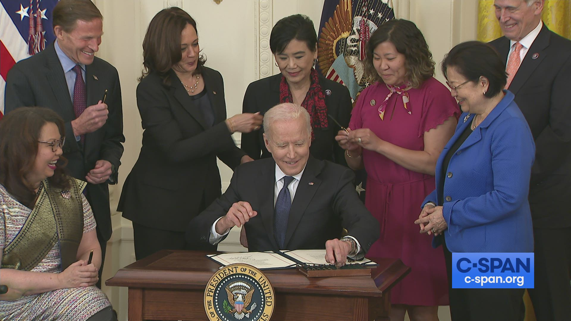 Biden Signs Covid-19 Hate Crimes Act
