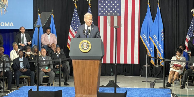 Biden In Tulsa, Oklahoma