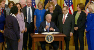 Pres. Biden Signs Crime Victims Fund Act