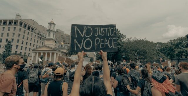 protest in Washington DC