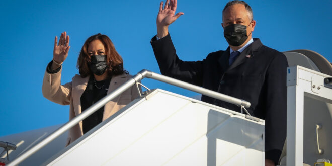 VIce President Kamala Harris Arrives in France