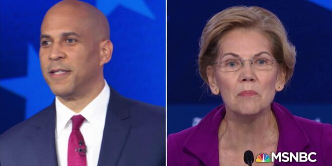 Elizabeth Warren, Cory Booker