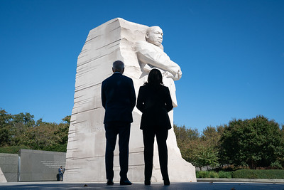 Biden, Harris, Martin Luther King Jr. Memorial