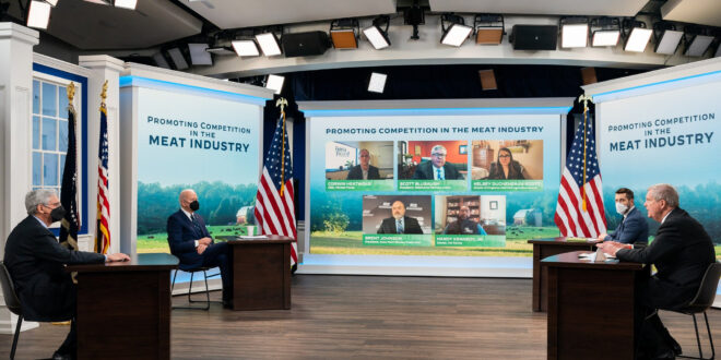 President Biden meets with farmers