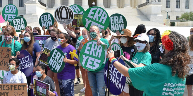 Equal Rights Amendment rally