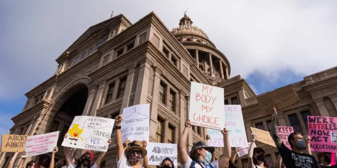 abortion rights protest