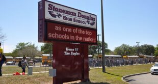 Marjory Stoneman Douglas High School in Parkland, Florida