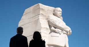 Biden, Harris, King Memorial