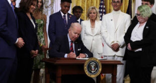 Biden signs LGBTQI executive order