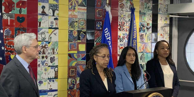 Merrick Garland, Kristen Clarke, Vanita Gupta