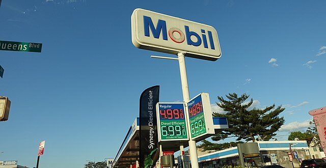 gas station