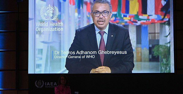 Director of The Who Tedros Adhanom Ghebreyesus