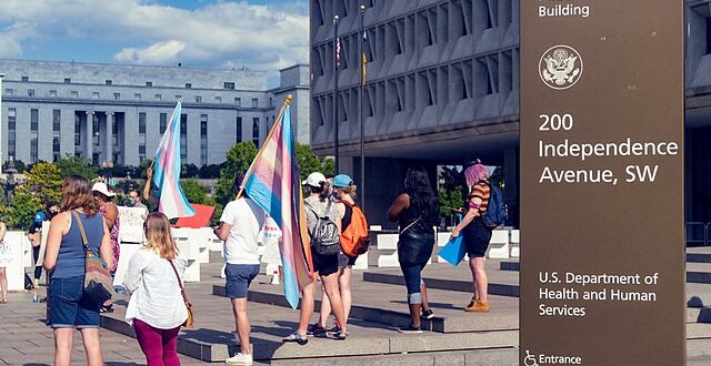 Transgender rights protest