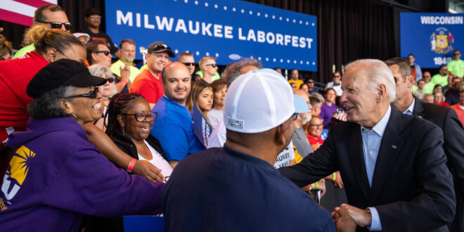 Biden in Milwaukee