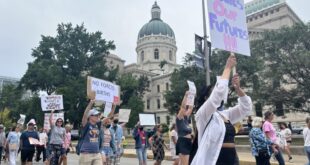 Indiana pro abortion rally