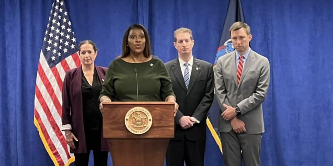 Attorney General Letitia James