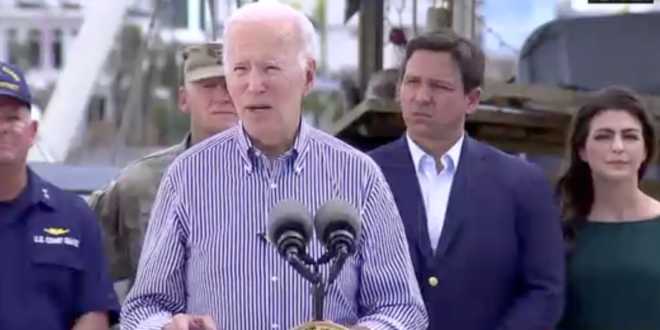 President Biden, Gov. Ron DeSantis