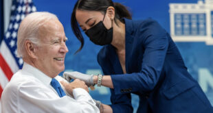 President Biden receives updated COVID vaccine