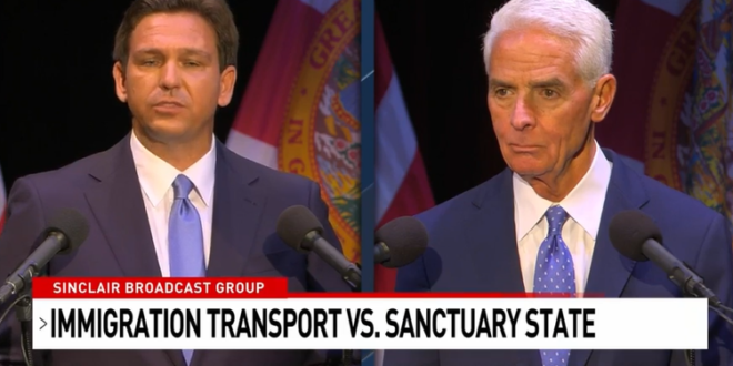 Charlie Crist, Ron DeSantis