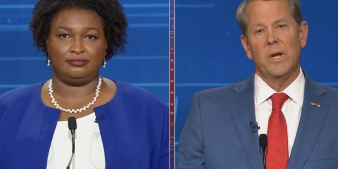 Brian Kemp, Stacey Abrams debate