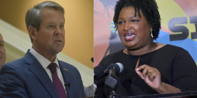 Brian Kemp, Stacey Abrams