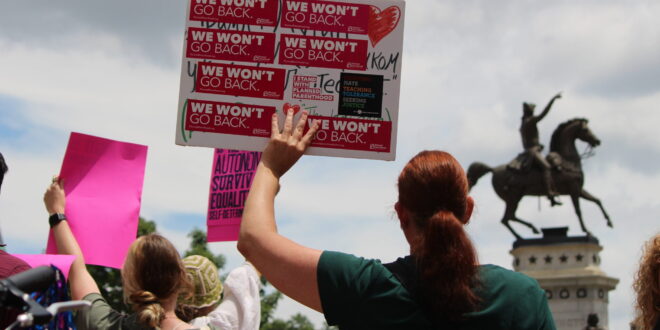 abortion rights protest