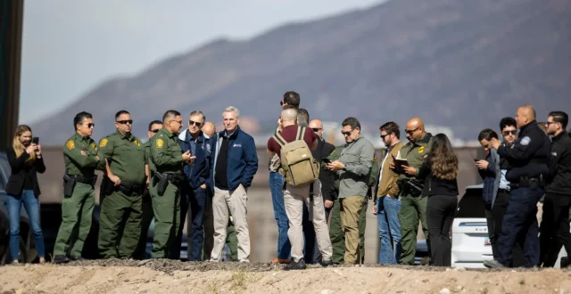 Kevin McCarthy at Texas border