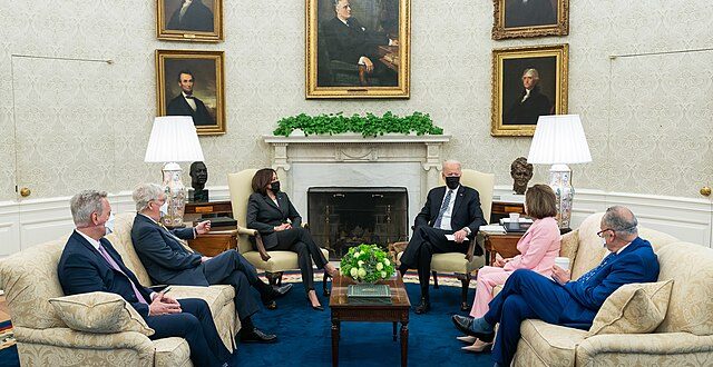 President Biden and VP Harris met with Congressional leadership