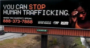 human trafficking billboard