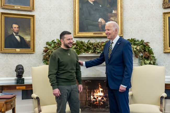 - Poli Alert President Biden and Ukrainian President Zelenskyy