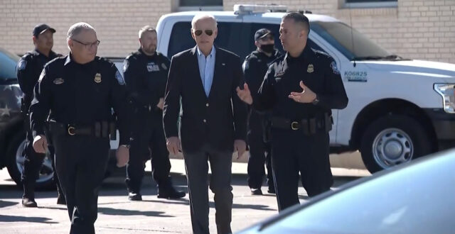 Biden visits the border