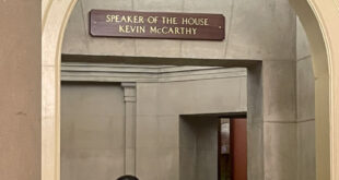 Speaker of the House sign