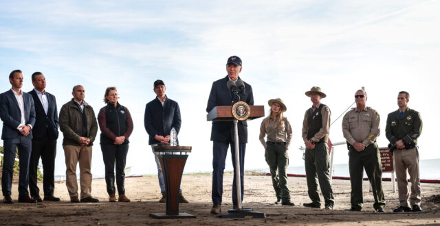 President Biden in California