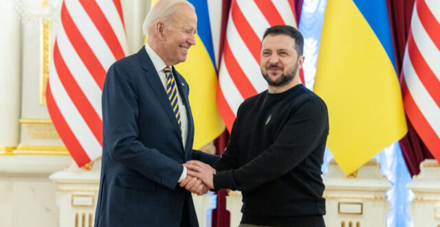 President Joe Biden and Ukrainian President Volodymyr Zelenskyy