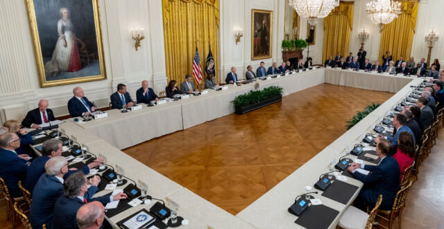 President Biden meets with Governors