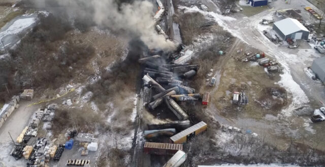 Norfolk Southern train derailment