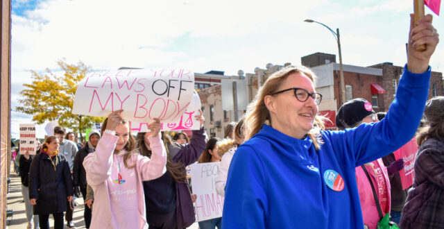 abortion rights march