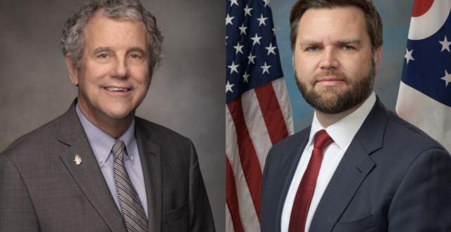 Senators Sherrod Brown and J.D. Vance