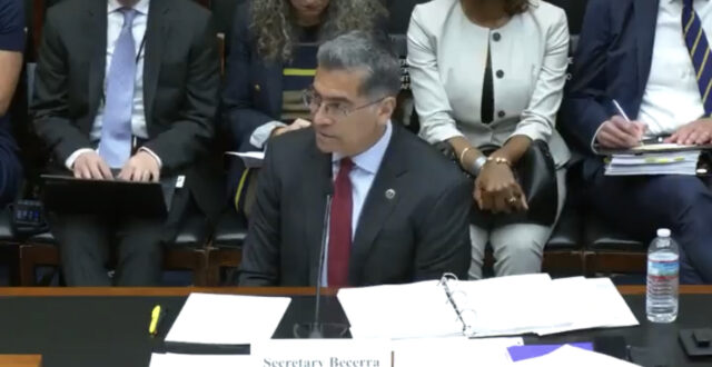 HHS Secretary Xavier Becerra