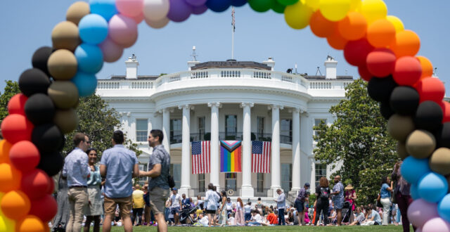 Pride Flag at White House