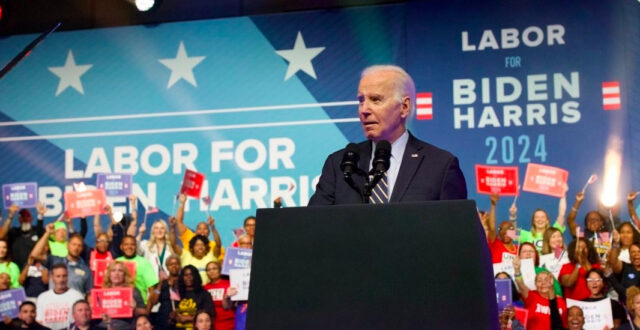 President Joe Biden in Philadelphia