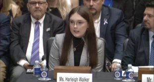 Harleigh Walker, a 16-year-old transgender girl from Alabama, testifies before the U.S. Senate Judiciary Committee