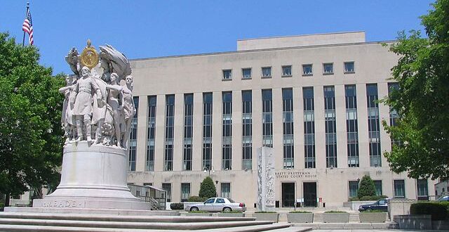 The E. Barrett Prettyman U.S. Courthouse in Washington, D.C