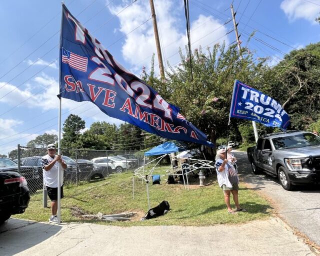 - Poli Alert Trump supporters in Georgia