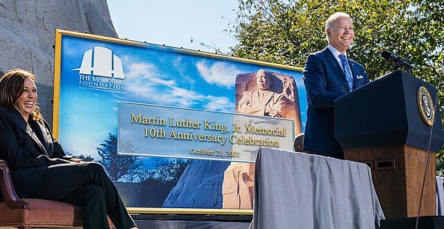Biden, Harris at King Memorial