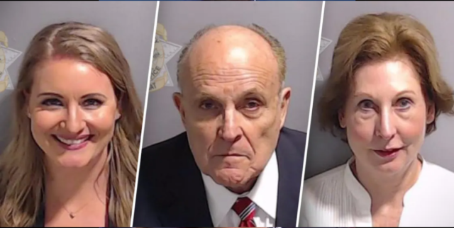 Rudy Giuliani, Sidney Powell and Jenna Ellis Surrender in Election ...