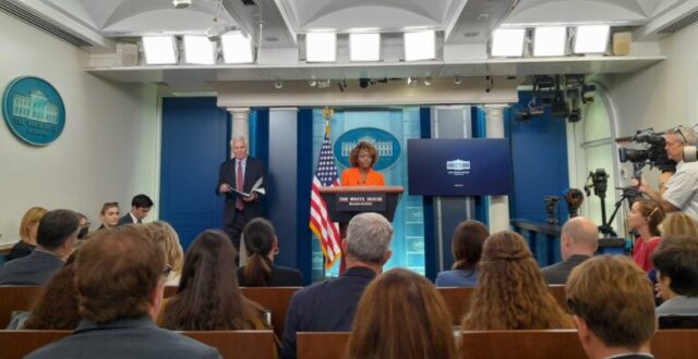 White House Press Secretary Karin Jean-Pierre